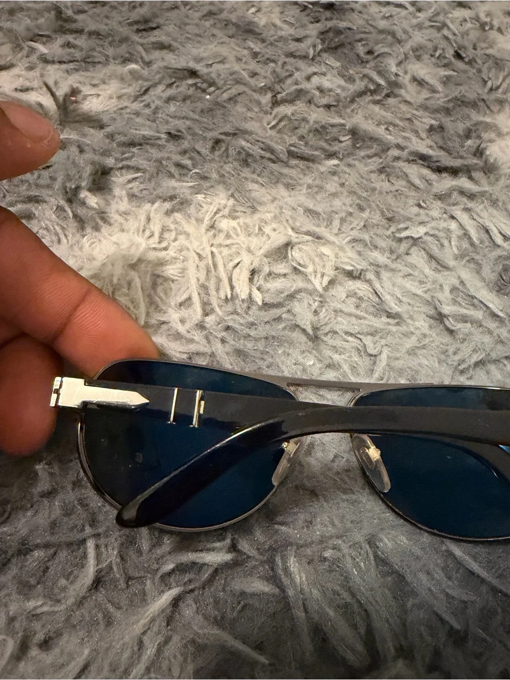 Persol 2339-S Polarized Aviator Sunglasses 2339-S 796/58 62mm Italy Brown Tortoi